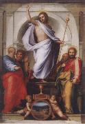 BARTOLOMEO, Fra Christ with the Four Evangelists Germany oil painting artist